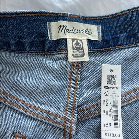 NWT Madewell Superwide-Leg Women’s Jeans - Picture 6 of 7
